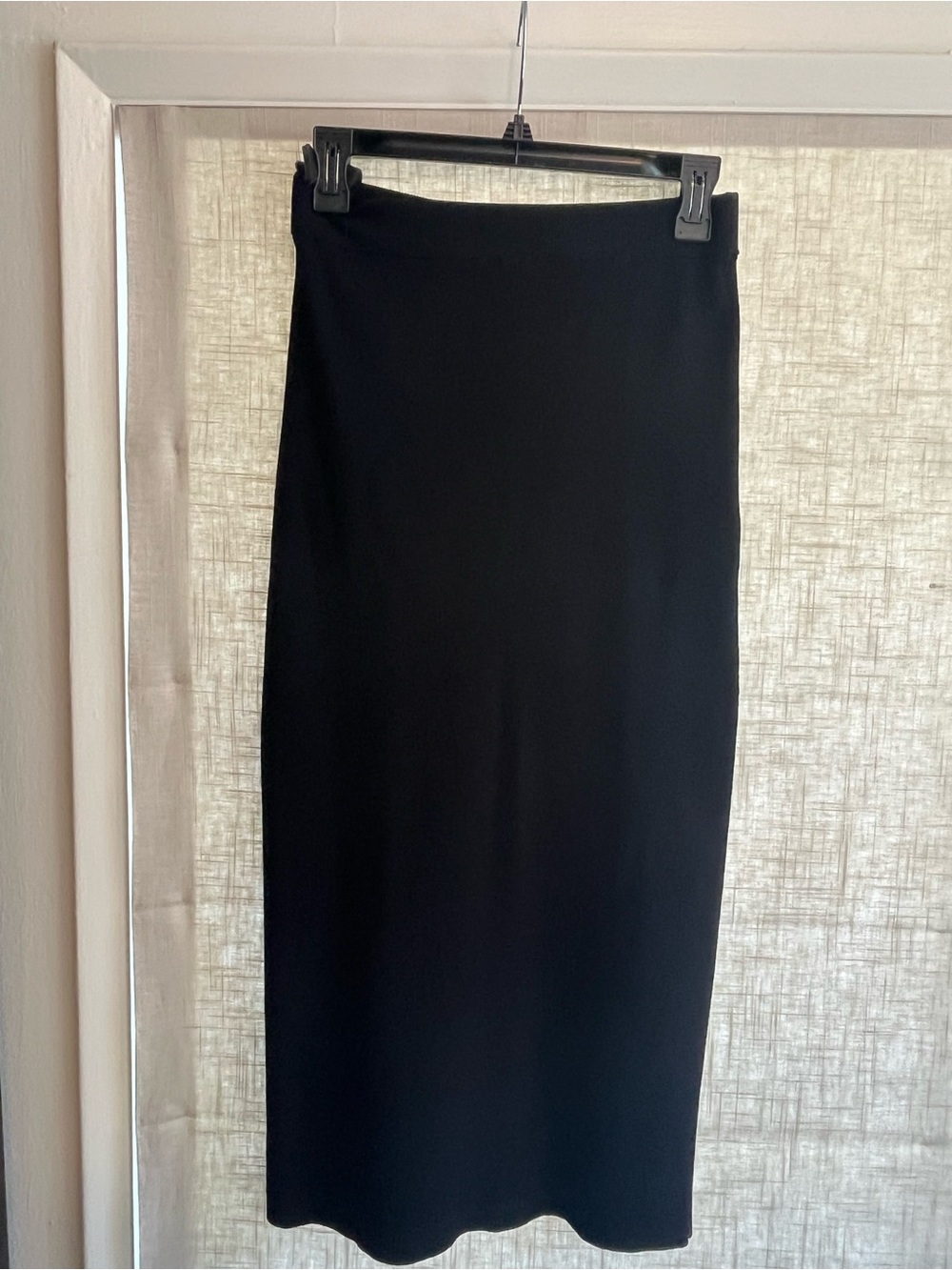 & Other Stories Black Midi Pencil Skirt